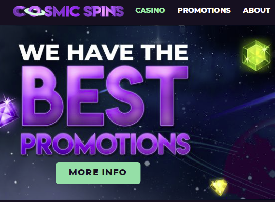 A Comprehensive Review of Cosmic Spins Casino Your Ultimate Gaming Destination
