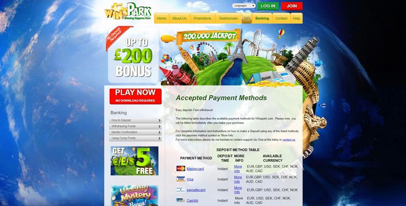 Recensione del sito di Winspark Casino: il nostro verdetto