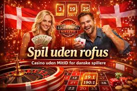 Oplev Casino uden ROFUS med 25 Euro Bonus